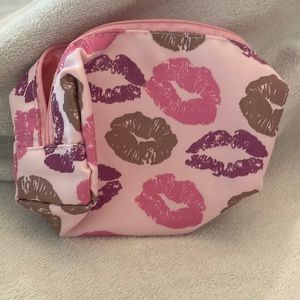 Macys pink lip bag